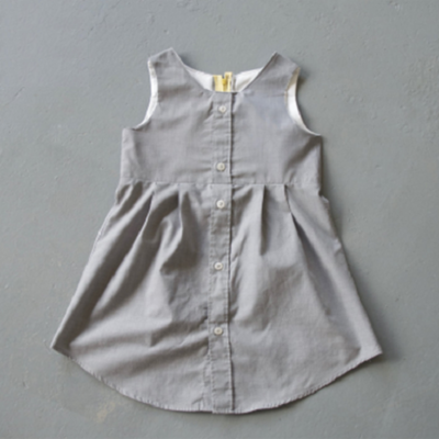 Mens Dress Shirt into a Dress Refashion