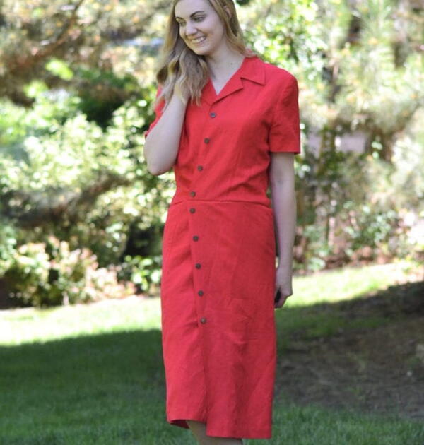 Vintage Dress Refashion Tutorial Vintage Dress Refashion Tutorial