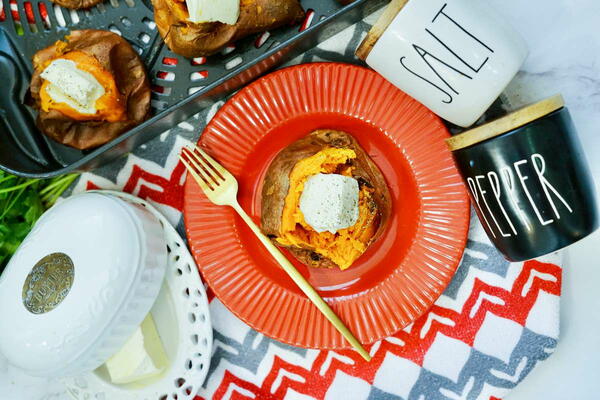 Easy Air Fryer Sweet Potato Recipe Easy Air Fryer Sweet Potato Recipe