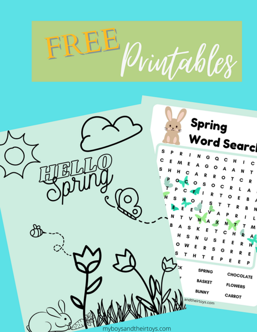 Free Spring Coloring Pages Free Spring Coloring Pages
