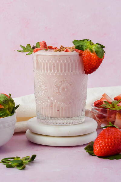 Strawberry Shortcake Smoothie Strawberry Shortcake Smoothie