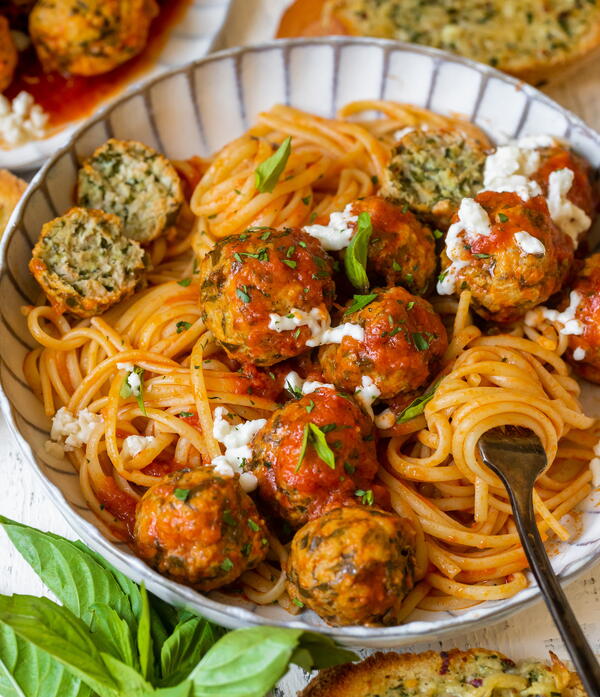 Florentine Chicken Meatballs Florentine Chicken Meatballs