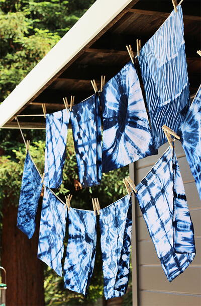 DIY Shibori Tutorial DIY Shibori Tutorial