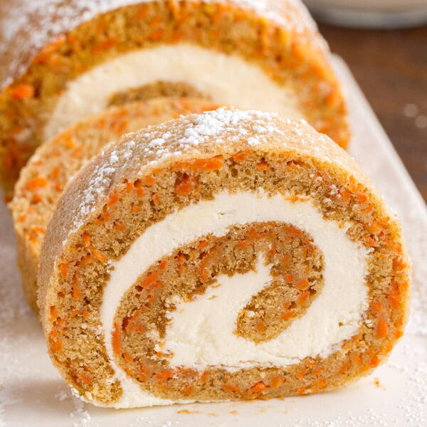 Carrot Cake Roll