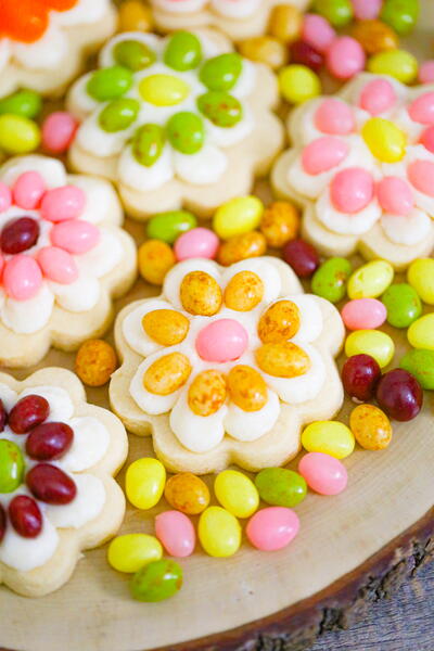 Easter Jelly Bean Cookies Easter Jelly Bean Cookies