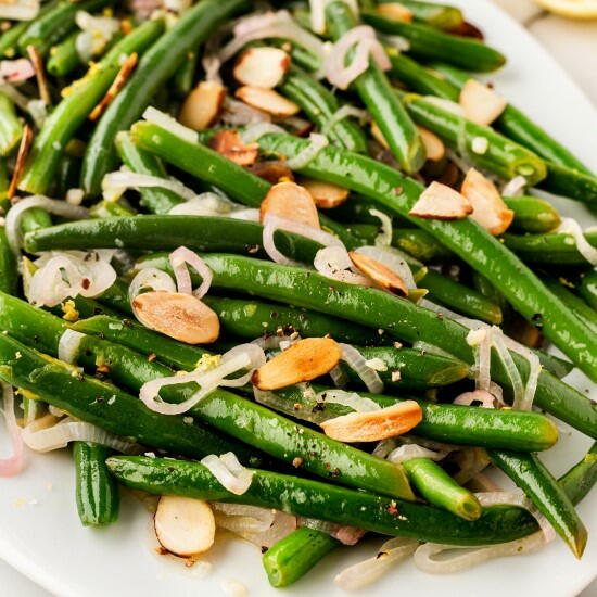 Green Beans Almondine Green Beans Almondine