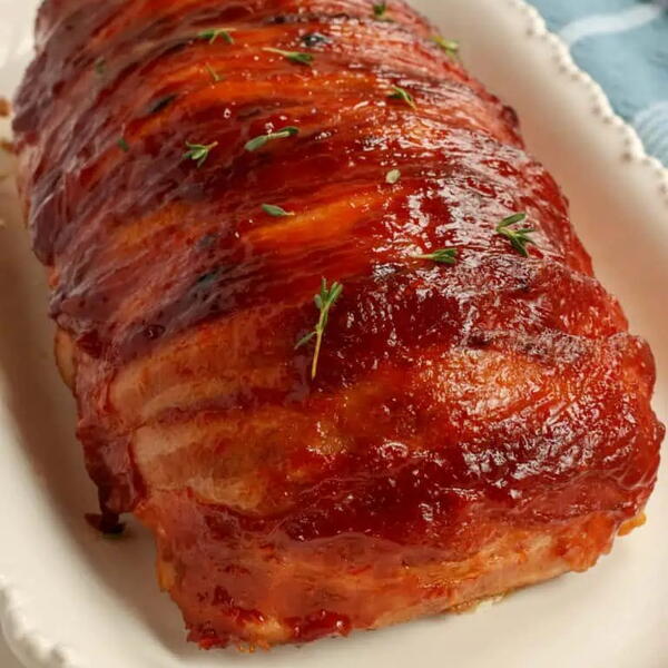 Bacon Wrapped Meatloaf Bacon Wrapped Meatloaf