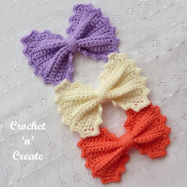 Big Bow Crochet Pattern Big Bow Crochet Pattern