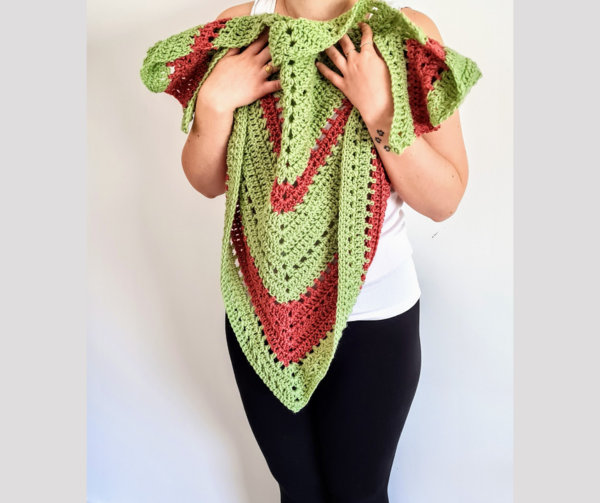 Watermelon Triangle Shawl Watermelon Triangle Shawl
