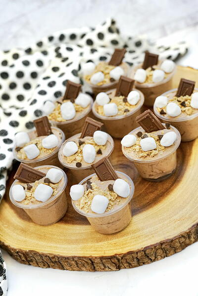 Smores Pudding Shot Recipe S'mores Pudding Shot Recipe