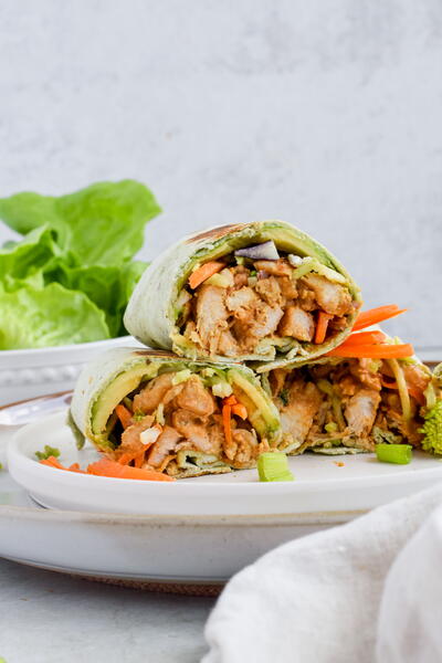 Oriental Chicken Wrap Oriental Chicken Wrap