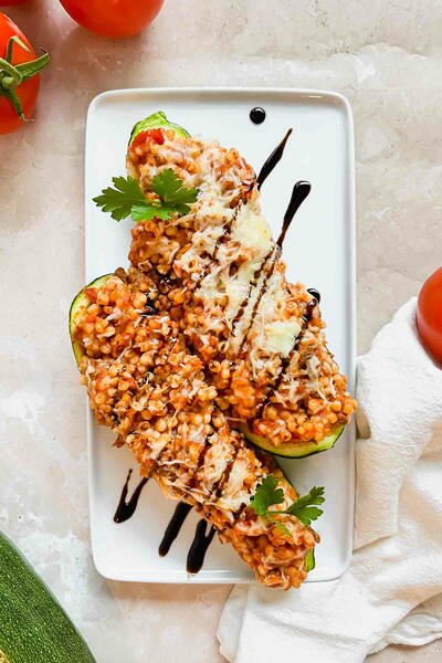 Ground Turkey Zucchini Boats Ground Turkey Zucchini Boats
