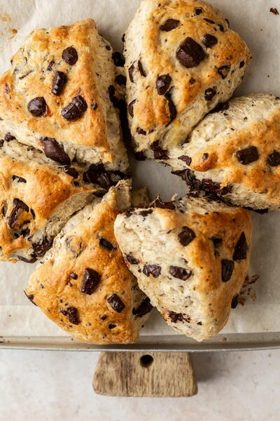 Chocolate Chip Scones Chocolate Chip Scones
