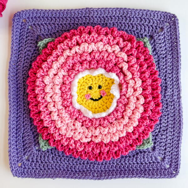 Happy Flower Square Happy Flower Square