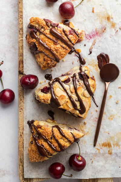 Cherry Scones Cherry Scones