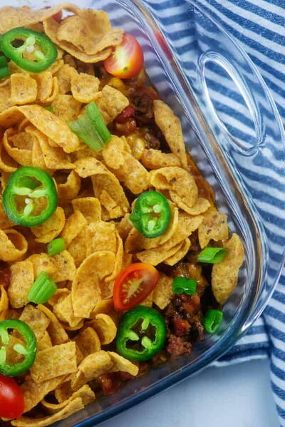 Classic Comforting Frito Pie