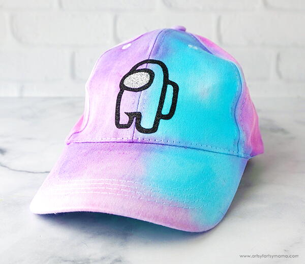 Among Us Tie Dyed Hat Among Us Tie Dyed Hat