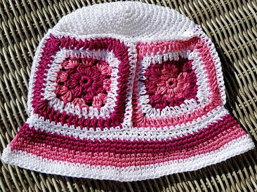 Granny Square Bucket Hat Granny Square Bucket Hat
