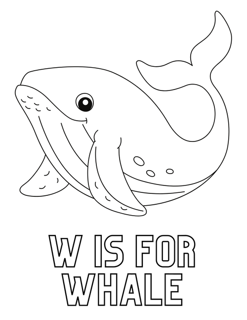 Free Whale Coloring Pages Free Whale Coloring Pages