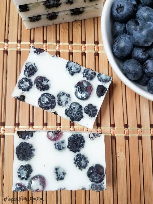 Blueberry Handmade Soap Blueberry Handmade Soap