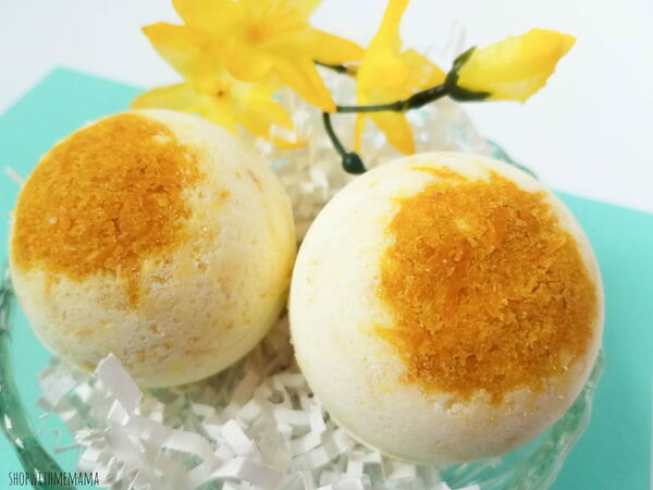 Bath Bombs With Fresh Lemon Zest Bath Bombs With Fresh Lemon Zest