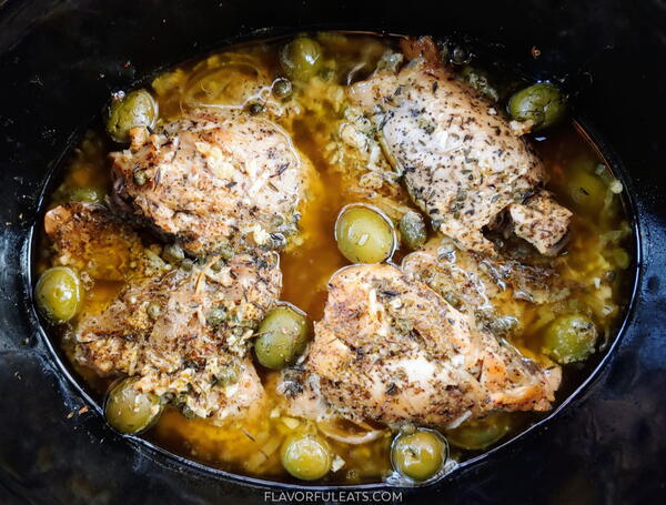 Slow Cooker Chicken Provencal Slow Cooker Chicken Provencal