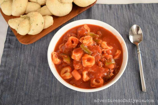 Tomato Tortellini Soup Tomato Tortellini Soup