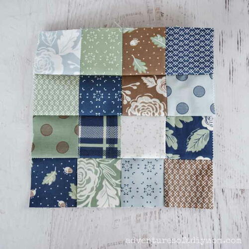 16 Patch Quilt Block 16 Patch Quilt Block