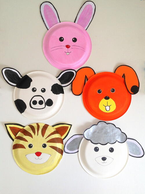 Paper Plate Animal Craft Paper Plate Animal Craft