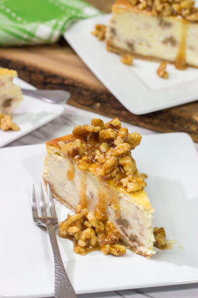Honey Walnut Cheesecake Honey Walnut Cheesecake