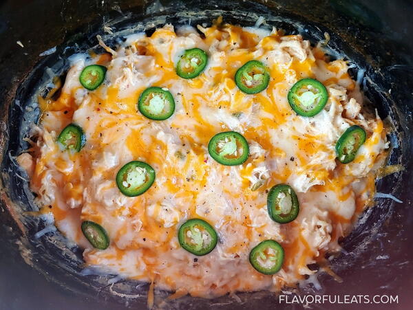 Slow Cooker Jalapeno Popper Chicken Slow Cooker Jalapeno Popper Chicken
