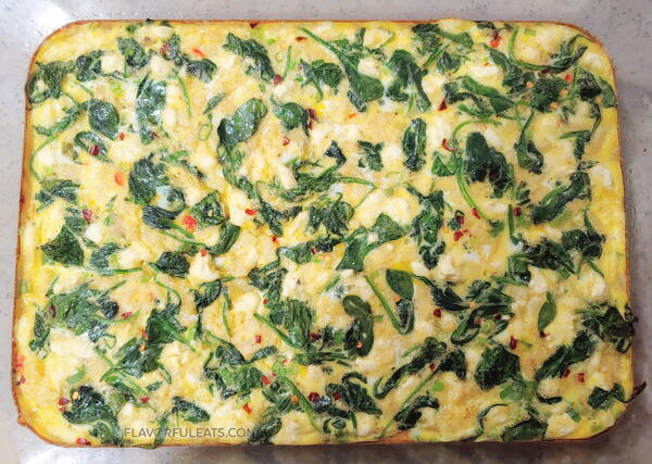 Spinach Feta Breakfast Casserole Spinach Feta Breakfast Casserole