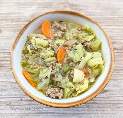 Ground Turkey Cabbage Soup