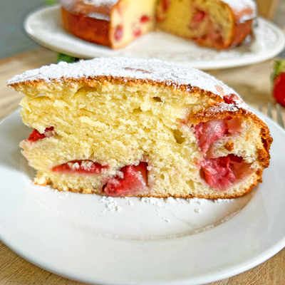 The Easiest Cake You´ll Ever Make | Spanish Bizcocho De Fresa Recipe