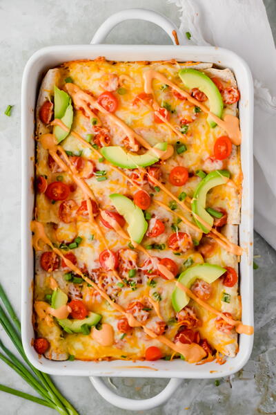 Healthy Ground Turkey Enchiladas Healthy Ground Turkey Enchiladas
