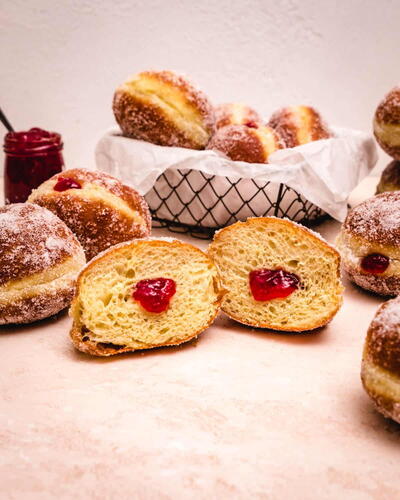 Hannukah Jelly Donut Recipe