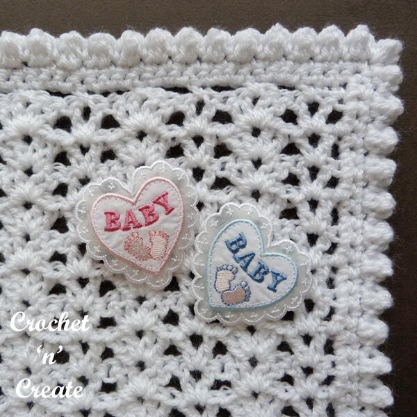 Crochet Baby Blanket Shawl