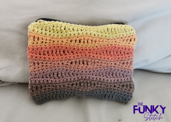 Rainbow Crochet Pouch Rainbow Crochet Pouch