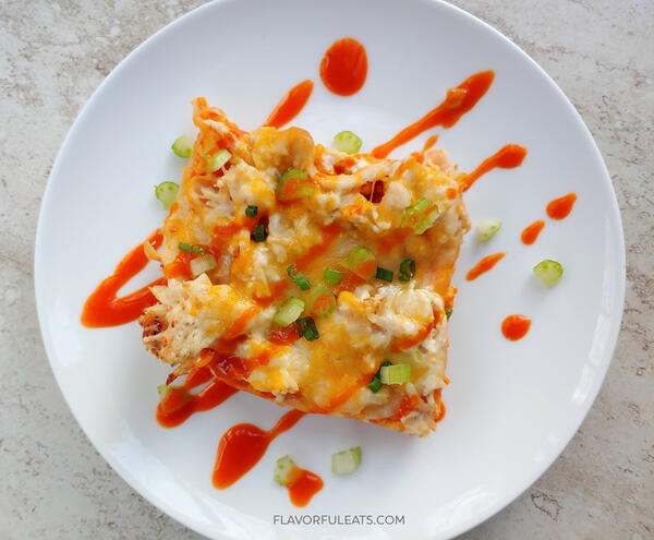 Buffalo Chicken Enchilada Casserole Buffalo Chicken Enchilada Casserole