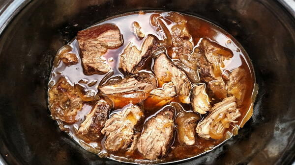 Slow Cooker Balsamic Beef Slow Cooker Balsamic Beef