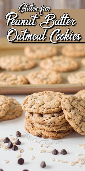 Gluten Free Peanut Butter Oatmeal Cookies Gluten Free Peanut Butter Oatmeal Cookies