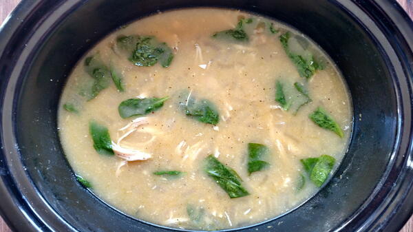 Slow Cooker Lemony Chicken Barley Soup Slow Cooker Lemony Chicken & Barley Soup