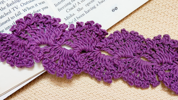 Easy Crochet Lace Bookmark Easy Crochet Lace Bookmark