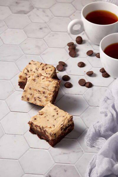 Cookie Dough Brownies Cookie Dough Brownies