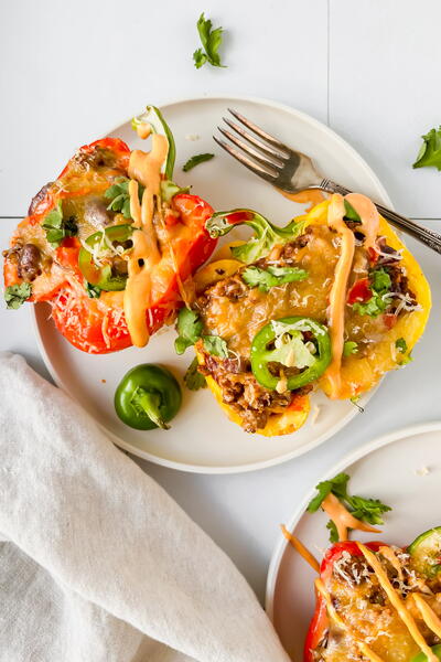 Enchilada Stuffed Peppers Enchilada Stuffed Peppers