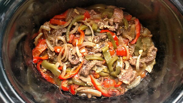 Slow Cooker Pepper Steak Slow Cooker Pepper Steak