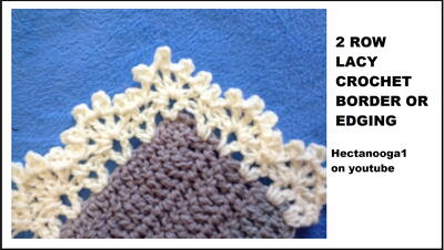Lacy Picot Edging Or Border