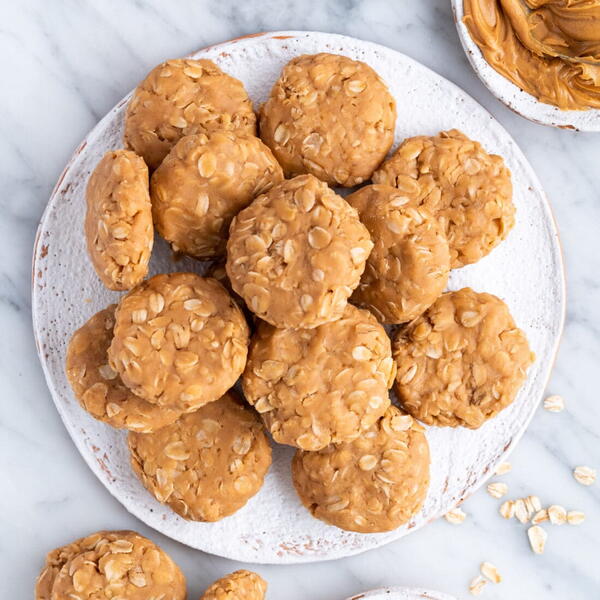 No Bake Peanut Butter Cookies No Bake Peanut Butter Cookies