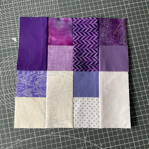 Easy Quilt Block For 2.5" Strips & Squares