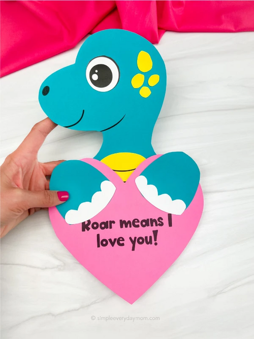Dinosaur Mothers Day Craft Dinosaur Mother's Day Craft